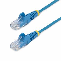 StarTech.com 3 m CAT6 Cable - Slim - Snagless RJ45 Connectors - Blue (CAT6 CABLE - 3 M - BLUE)