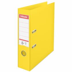 Esselte No.1 VIVIDA Lever Arch File PP, 30% pre-consumer recycled foil (LAF No1 Vivida FSC PP A4/75 Ye)