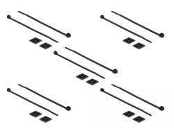 DeLOCK 18680 cable tie mount Black Nylon 10 pc[s] (Delock kabelbÃ¥nd montering)