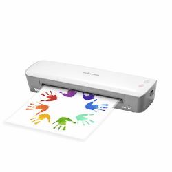Fellowes A4 Laminator Machine Ion A4 Laminating Machine 80 to 125 Micron 10 Laminating Pouch Starter Pack Included (Ion A4 Laminator 230v UK)
