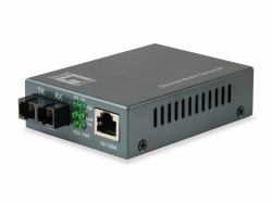 LevelOne RJ45 to SC Fast Ethernet Media Converter, Multi-Mode Fiber, 1310nm, 2km (LevelOne RJ45 to SC Fast Ethernet Media Converter; Multi-Mode Fiber; 1310nm; 2km [1Year warranty])