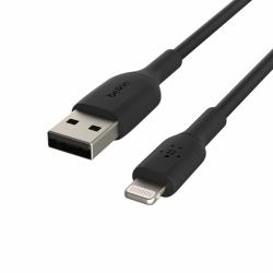 Belkin CAA001BT0MBK lightning cable 0.15 m Black (LIGHTNING BLADE/SYNC CABLE - PVC MIF 15CM BLACK)