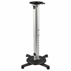 StarTech.com Universal Ceiling Projector Mount - Heavy Duty Height Adjustable/Extendable Pole Mount 5-22.7" from Ceiling - 33lb [15kg] - Tilt/Rotate - Hanging Projector Mount w/ Bracket (CEILING PR...