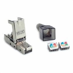 VALUE 26.99.0373 wire connector RJ-45 Silver (FELDKONFEKTIONIERBARER RJ45 - ST KAT6A STP)