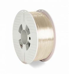 Verbatim 55051 3D printing material Polyethylene Terephthalate Glycol [PETG] Transparent 1 kg (Verbatim 3D FILAMENT PET-G 1.75MM TRANS)