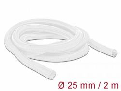 DeLOCK 20701 cable sleeve White (Delock Braided Sleeving self-closing -)
