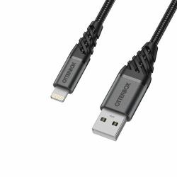 OTTERBOX PREMIUM CABLE USB - ALIGHTNING 1M BLACK