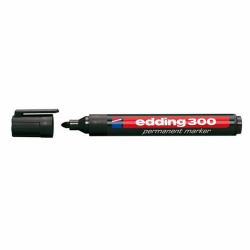 Edding 300 permanent marker Black 10 pc[s] (e-300 Permanent Marker A8 bullet black [10])