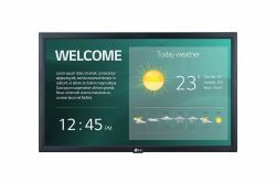 LG 22SM3G-B Digital signage display 54.6 cm [21.5'] IPS Wi-Fi 250 cd/m² Full HD Black Built-in processor 16/7 (LG 22SM3G-B SM3G Series - 22" Klasse [)