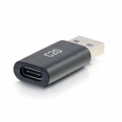 C2G USB-C® Female to USB-A Male SuperSpeed USB 5Gbps Adapter Converter (C2G USB C to USB Adapter - SuperSpeed USB Adapter - 5Gbps - F/M - USB adapter - USB-C [F] reversible to USB Type A [M] - USB...