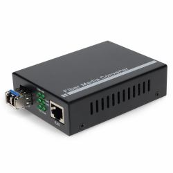 AddOn Networks ADD-GMC-LX-LC network media converter 1000 Mbit/s 1310 nm Single-mode Black 