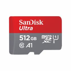 SanDisk Ultra microSD 512 GB MicroSDXC UHS-I Class 10 (SanDisk Ultra - flashhukommelseskort -)