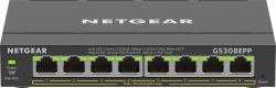 NETGEAR GS308EPP Managed L2/L3 Gigabit Ethernet [10/100/1000] Power over Ethernet [PoE] Black (8P Netgear GS308EPP-100PES POE+ M RM)