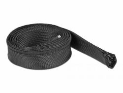 DeLOCK 19169 cable sleeve Black (Delock Braided Sleeve with zip fastene)