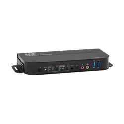 Tripp Lite B005-HUA2-K 2-Port HDMI/USB KVM Switch - 4K 60 Hz, HDR, HDCP 2.2, IR, USB Sharing, USB 3.0 Cables (2-Port Hdmi/Usb Kvm Switch - - 4K 60 Hz, Hdr, Hdcp 2.2, Ir, - Usb Sharing, Usb 3.0 Cabl...
