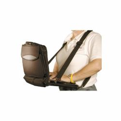 Panasonic PCPE-INFUVA1 strap Equipment case Black (INFOCASE HARNESS - WITH USEABLE X-STRAP + ALWAYS-ON)