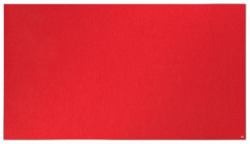 Nobo Impression Pro Widescreen Felt Notice Board 70" 155x87cm (Nobo 1915422 Impression Pro 1550x870mm Widescreen Red Felt Notice Board)