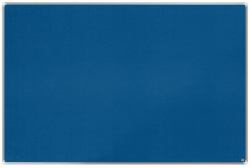 Nobo Premium Plus insert notice board Indoor Blue Aluminium (Nobo 1915192 Premium Plus Blue Felt Notice Board 1800x1200mm)