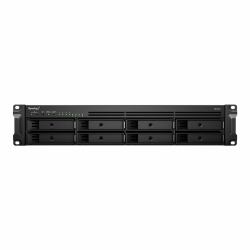 Synology RackStation RS1221+ NAS/storage server Rack [2U] Ryzen Embedded V1500B 4 GB DDR4 0 TB DiskStation Manager Black (Synology RS1221+ 8-bay ultra-compact network attached storage solution; des...