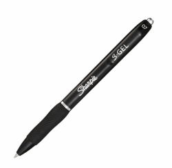 Sharpie S-Gel Retractable gel pen Black 12 pc[s] (Sharpie 2136595 S-Gel Black 0.7mm point Pen Pack of 12)