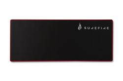 SureFire Silent Flight 680 Gaming mouse pad Black, Red 
