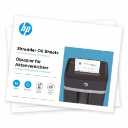 HP 9133 paper shredder accessory Lubricant sheets 12 pc[s] (HP Oelpaper for Shredder 12 sheets)
