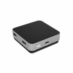 OWC USB-C Travel Dock Wired USB 3.2 Gen 1 [3.1 Gen 1] Type-C Grey 