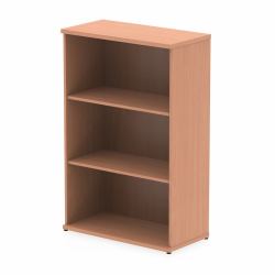 Dynamic I000050 office bookcase (Dynamic Impulse 1200mm Bookcase Beech)
