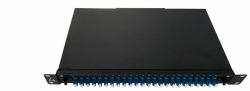 Lanview LVO233845 patch panel 1U (Fibre patch panel 19" 1U with - 24 x LC duplex Singlemode - connectors - Warranty: 60M)