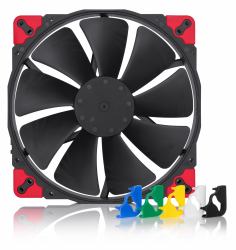 Noctua NF-A20 PWM CH.BK.S computer cooling system Computer case Fan 20 cm Black (Noctua NF-A20 PWM chromax.black.swap -)
