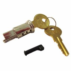 apg Solutions PK-408LS-A9 cash box tray accessory Key lock (TUMBLER ASSEMBLY: LOCK [2] KEYS - + LOCK PIN XX DENOTES LN A1-A10)