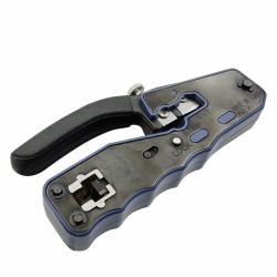 Lanview LVN125456 cable crimper Crimping tool Black (Crimping tool for - Easy-Connect RJ45 - Warranty: 60M)