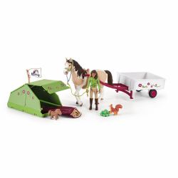 schleich HORSE CLUB Sarah's Camping Adventure (schleich HORSE CLUB 42533 legetÃ¸jssÃ¦t)