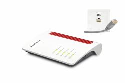 Box FRITZ! 7530 AX wireless router Gigabit Ethernet Dual-band [2.4 GHz / 5 GHz] White (AVM FRITZ!Box 7530 AX - trÃ¥dlÃ¸s router)