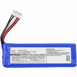 CoreParts Battery for Jbl Speaker (Battery 11.10Wh Li-Pol 3.7V - 3000mAh Blue for Jbl Speaker - 11.1Wh Li-Pol 3.7V 3000mAh Blue, for Jbl Flip 4, Flip 4 - Warranty: 12M)