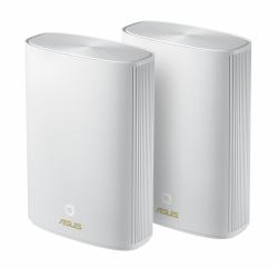 ASUS ZenWiFi AX Hybrid [XP4] Dual-band [2.4 GHz / 5 GHz] Wi-Fi 6 [802.11ax] White 2 Internal (ASUS ZENWIFI XP4 MESH WIFI 6 AX1800 2PK)