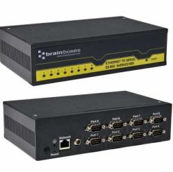 Brainboxes ES-842 serial server RS-422/485 (Ethernet to 8 port Serial Server ES-842)
