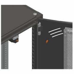APC "Door switch, PanelSeT SFN, PanelSet SF, 240 VAC/3A" (Schneider - Rack door contact sensor - 10A/500V, M20 connection)