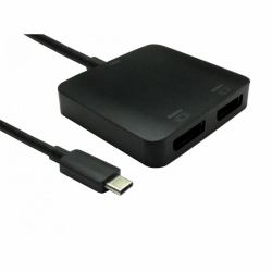 Cables Direct NLUSB3C-DPMST USB graphics adapter 7680 x 4320 pixels Black (CDL USB C DisplayPort MST Adapter)