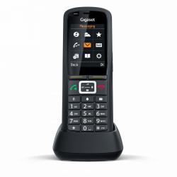 Gigaset R700H PRO DECT telephone Caller ID Black (GIGASET R700HX PRO DECT)