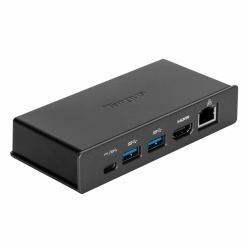 Targus DOCK421SGLZ mobile device dock station Black (Targus - dockingstation - USB-C 3.2 Ge)