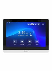 Akuvox C319A computer monitor 25.4 cm [10"] 1280 x 800 pixels HD LCD Touchscreen Black, Silver (AKUVOX C319A)