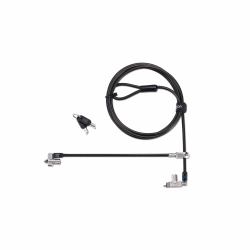 Kensington Slim N17 2.0 Keyed Dual Head Laptop Lock for Wedge-Shaped Slots (KENSINGTON SLIM N17 2.0 DUAL - KEYED LAPTOP LOCK)