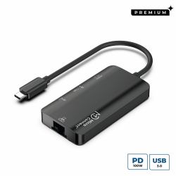 Microconnect USB3.1CCOM16 laptop dock/port replicator Wired USB 3.2 Gen 1 [3.1 Gen 1] Type-C Grey 