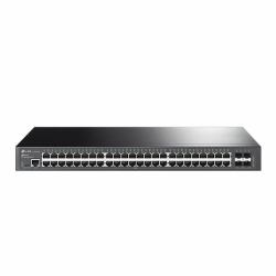 TP-Link JetStream 48-Port Gigabit L2+ Managed Switch with 4 10GE SFP+ Slots 