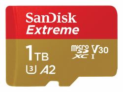 SanDisk Extreme 1 TB MicroSDXC UHS-I Class 3 (SanDisk Extreme - flashhukommelseskort)