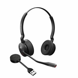 Jabra Engage 55 - USB-A UC Stereo, EMEA/APAC (JABRA ENGAGE 55 STEREO HEADSET,ON-EAR DECT)