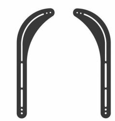 Vivolink VLMSB3270 speaker mount TV bracket Black (Soundbar mount for 32" to 70 - displays - Warranty: 144M)