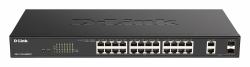 D-Link DGS-1100-26MPV2/E network switch Managed L2 Gigabit Ethernet [10/100/1000] Power over Ethe...
