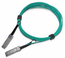 Nvidia 980-9I45J-00H010 InfiniBand/fibre optic cable 10 m QSFP56 Aqua colour 